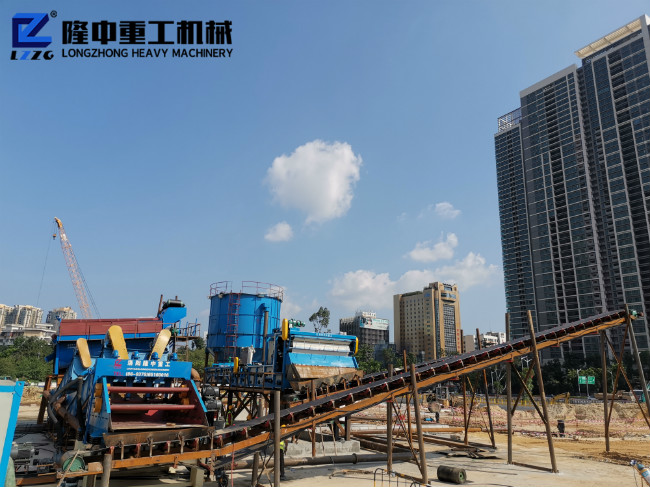 隆中螺旋洗砂回收一體機(jī)這么多特點(diǎn)，快來了