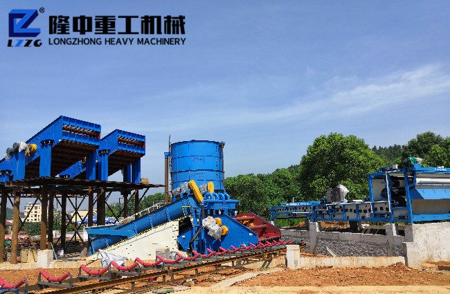 螺旋洗砂機(jī)在制砂生產(chǎn)線上，原來有這么重要