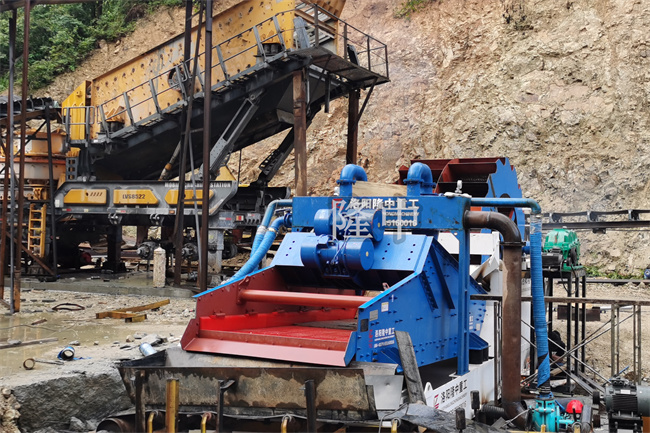 砂石清洗機+細砂回收機，讓你洗砂干凈量又