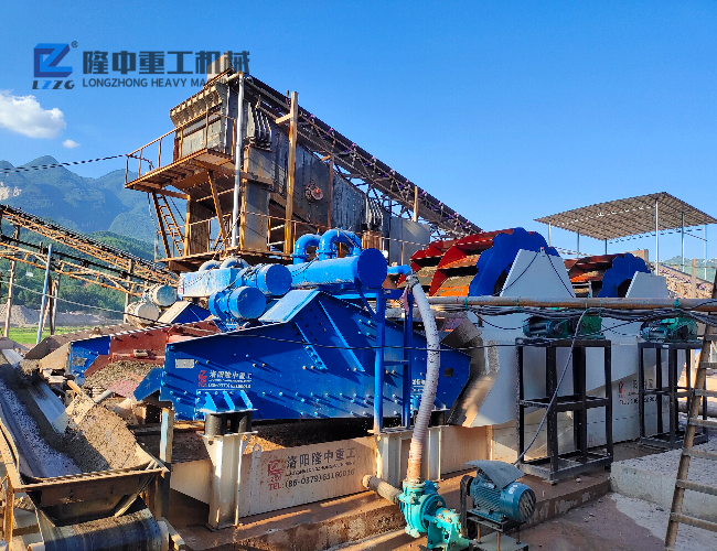 全自動水輪洗砂機報價 時產(chǎn)100噸左右的一