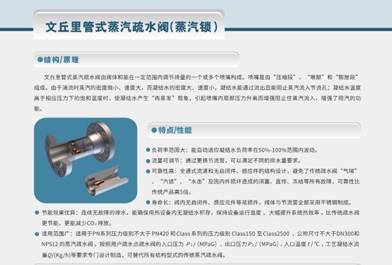 文丘里原理與特點